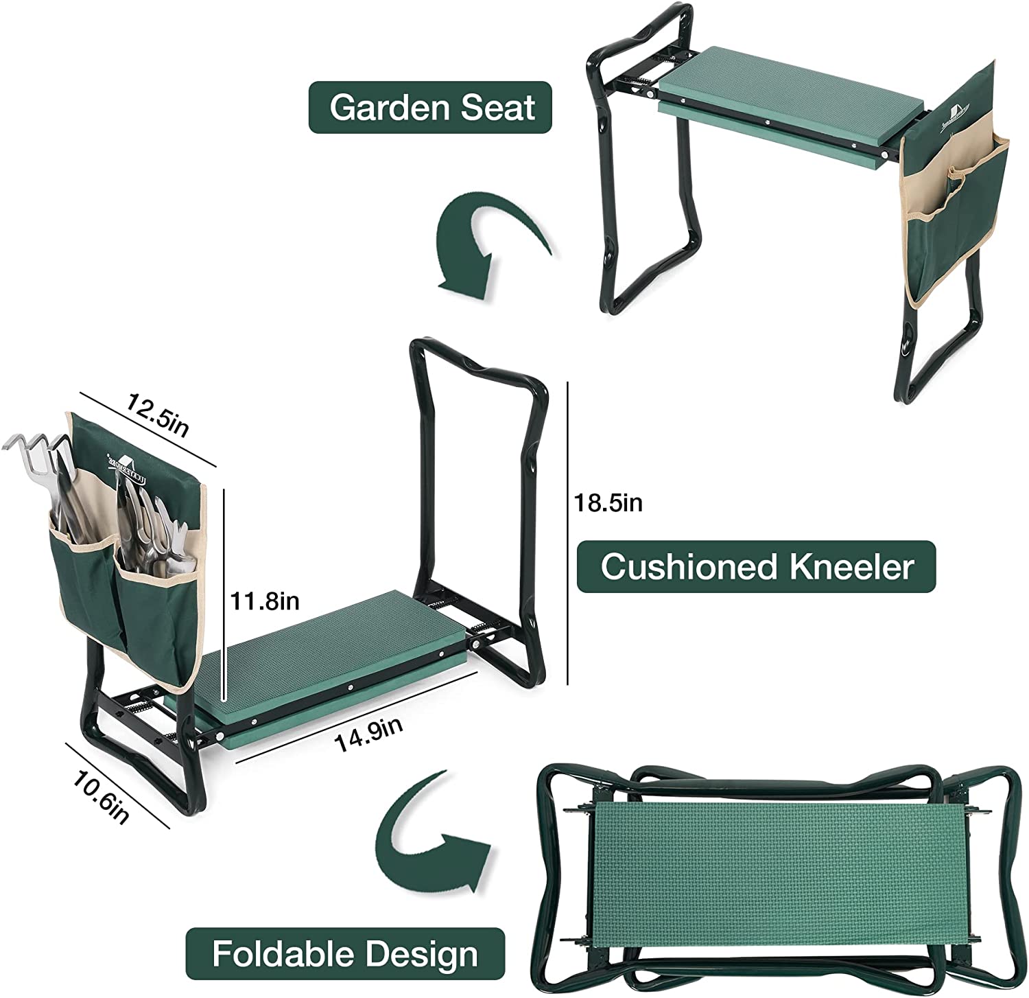 Comfeelo™ The Most Comfortable Garden Kneeler Seat