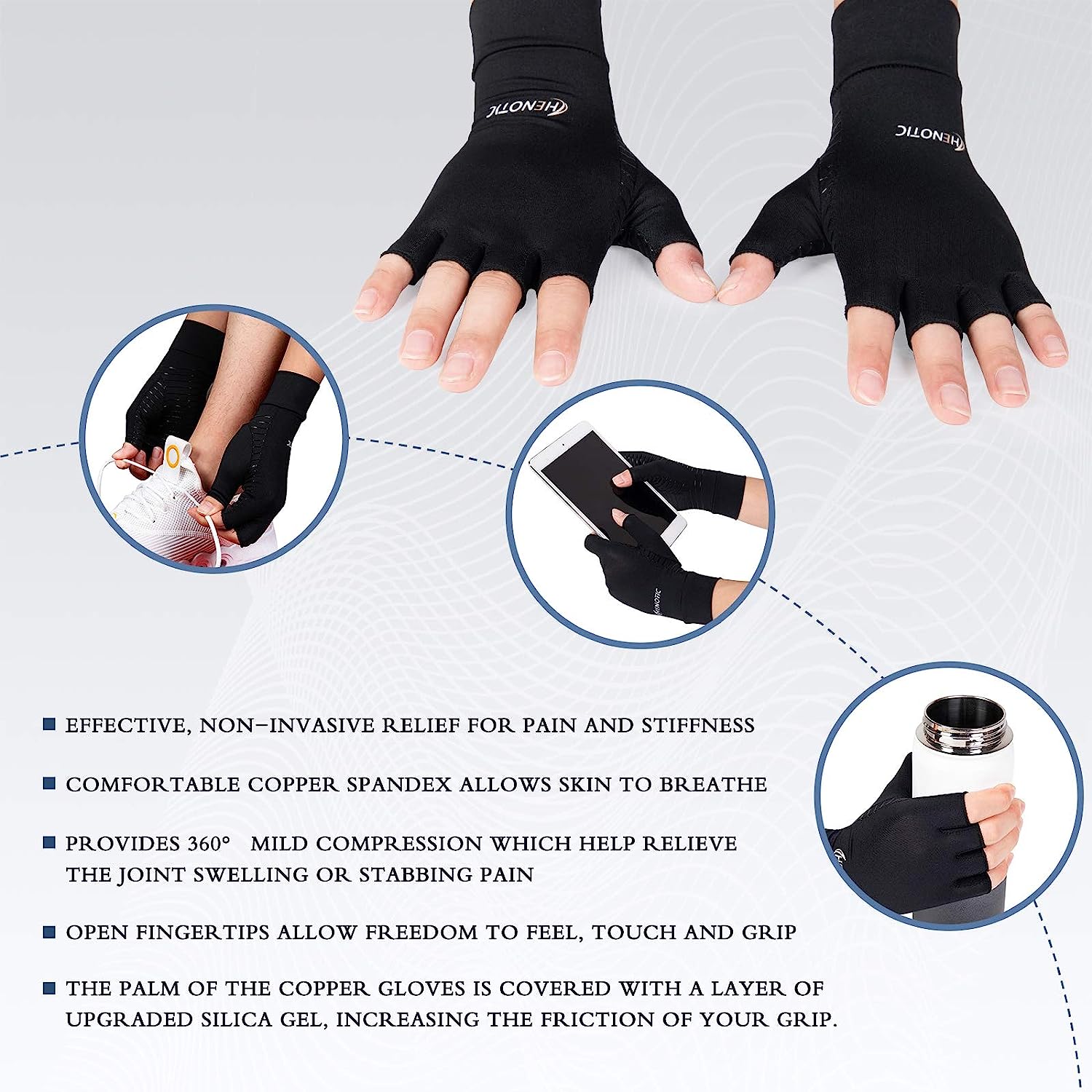 Pain Relief Copper Arthritis Gloves